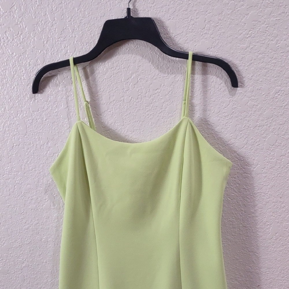 SAGE COLECTIVE Lemon Grass Spaghetti Strap Dress - Picture 10 of 17